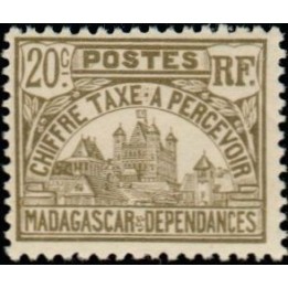 Madagascar - Taxe 12