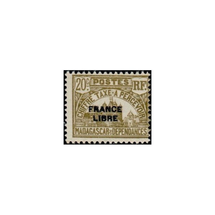 Madagascar - Taxe 21