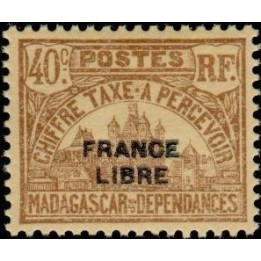 Madagascar - Taxe 22