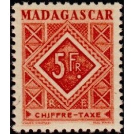 Madagascar - Taxe 38