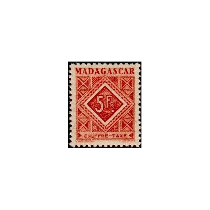 Madagascar - Taxe 38
