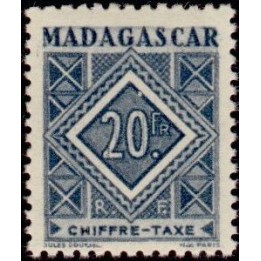 Madagascar - Taxe 40