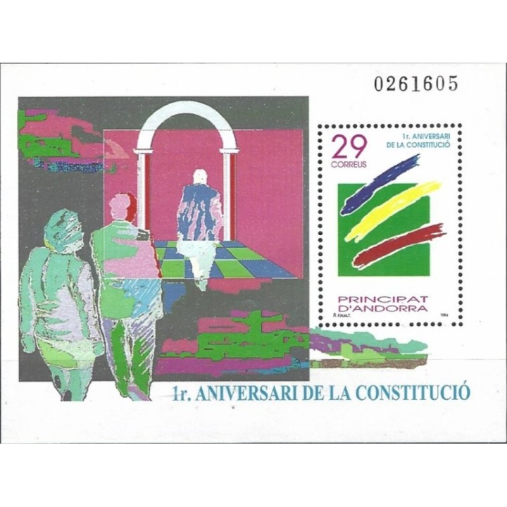 Andorre Espagnol - Bloc Feuillet 3