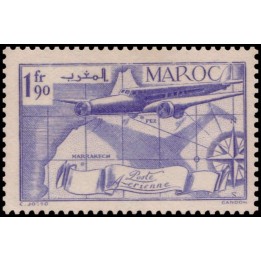 Maroc - Poste Aérienne 045