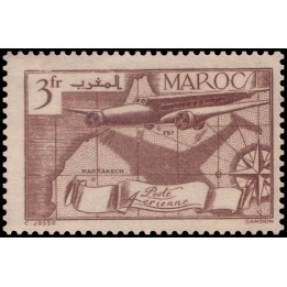 Maroc - Poste Aérienne 047