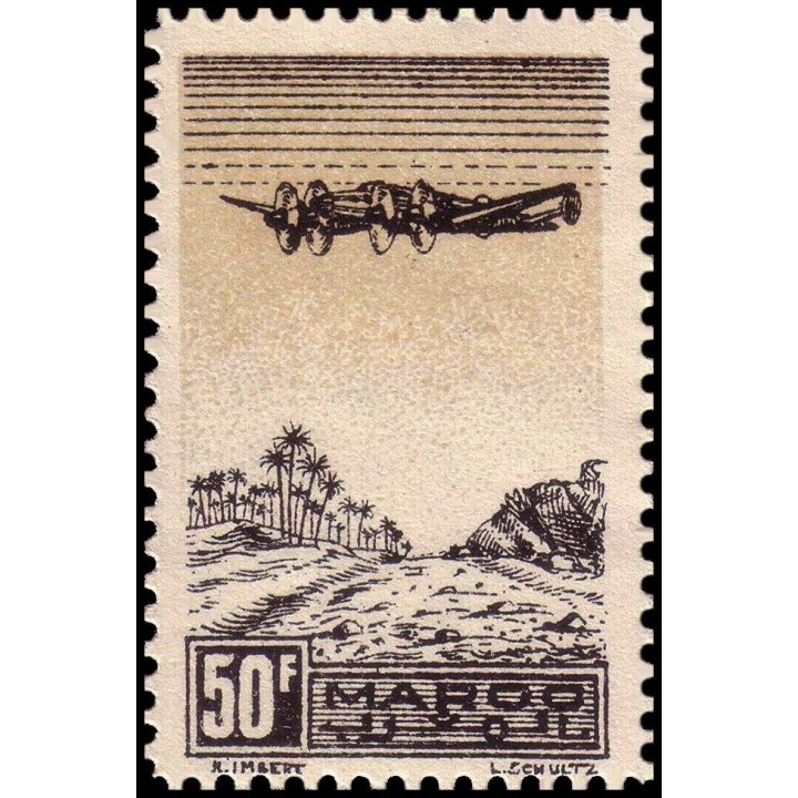 Maroc - Poste Aérienne 054