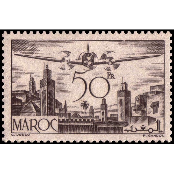 Maroc - Poste Aérienne 057