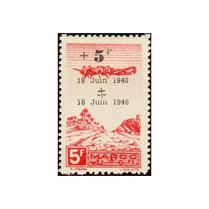 Maroc - Poste Aérienne 058