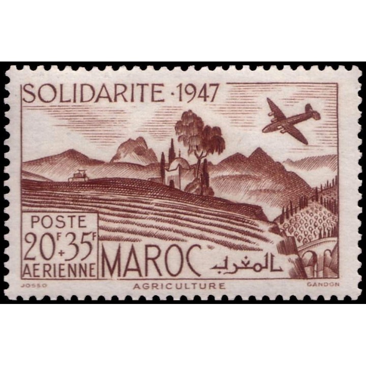 Maroc - Poste Aérienne 066