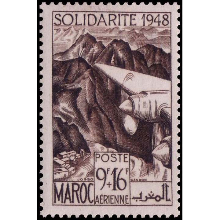 Maroc - Poste Aérienne 072