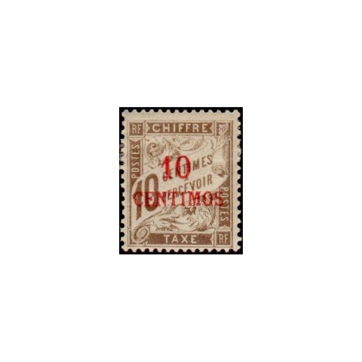 Maroc - Taxe 02