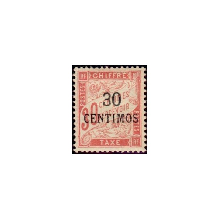 Maroc - Taxe 03