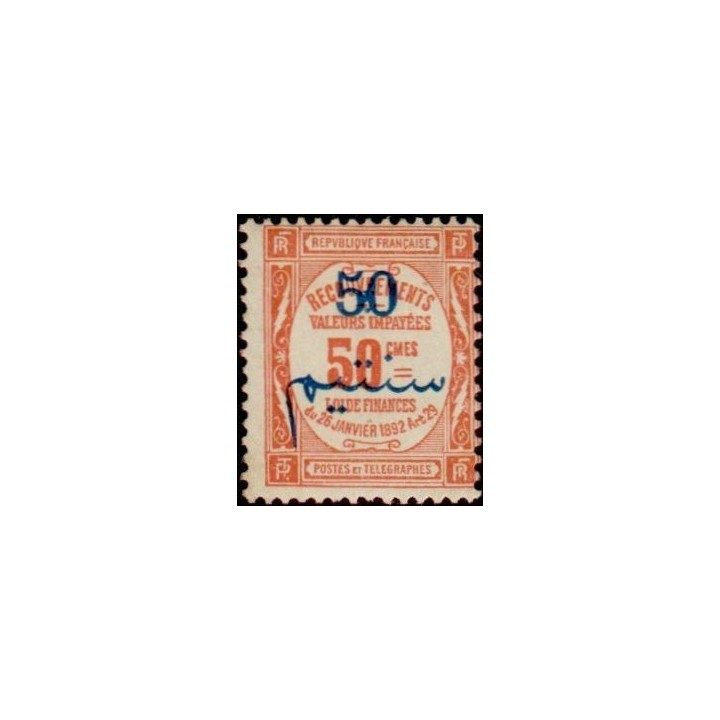 Maroc - Taxe 16