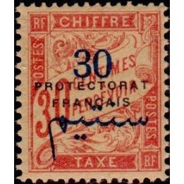 Maroc - Taxe 21
