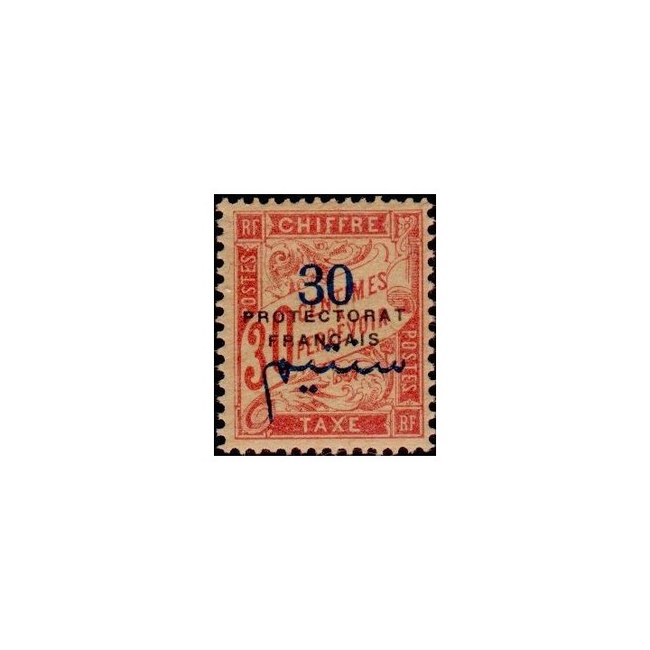 Maroc - Taxe 21
