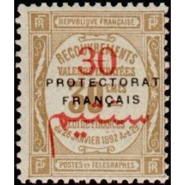 Maroc - Taxe 25