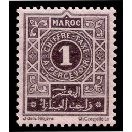 Maroc - Taxe 27