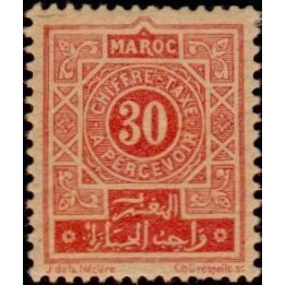 Maroc - Taxe 31