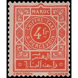 Maroc - Taxe 50