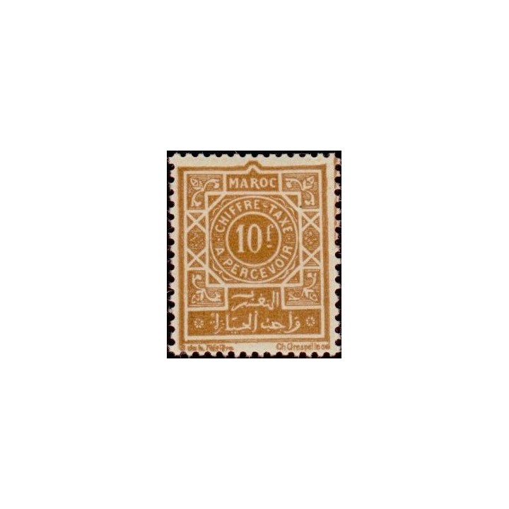 Maroc - Taxe 52
