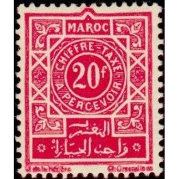 Maroc - Taxe 55