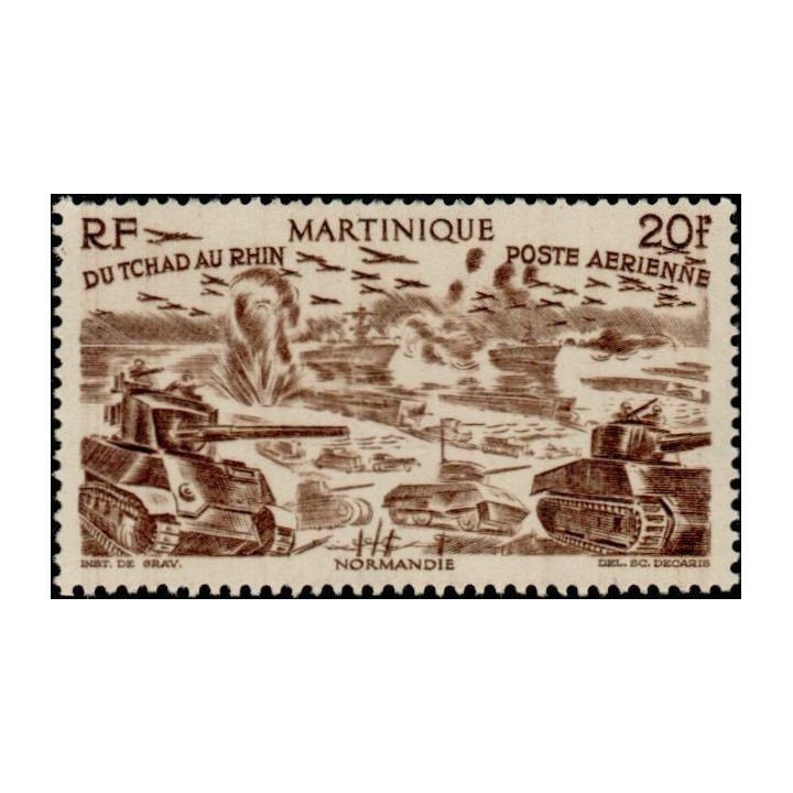Martinique - Poste Aérienne 10