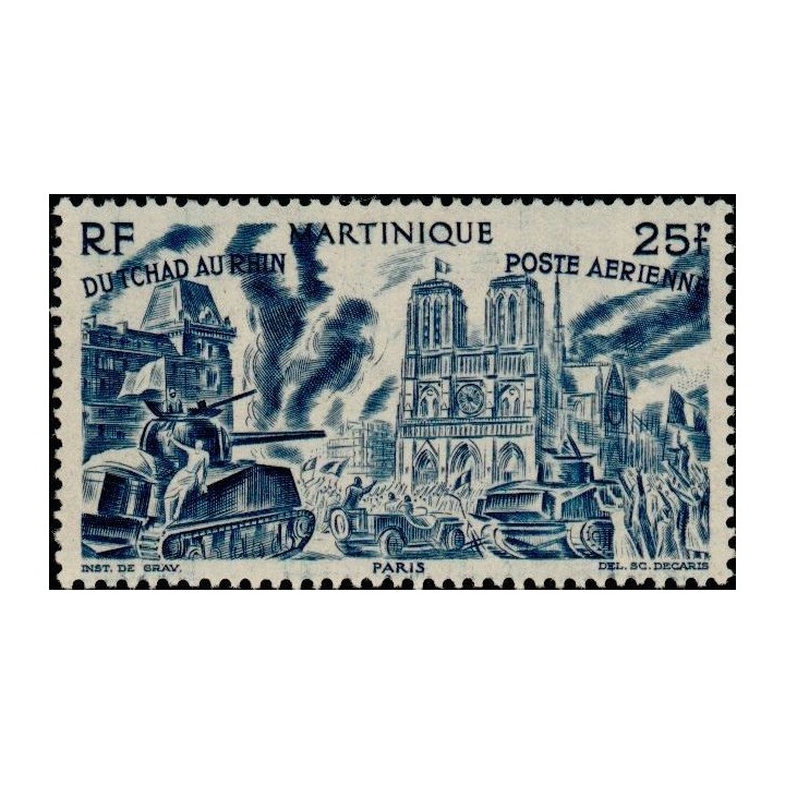 Martinique - Poste Aérienne 11