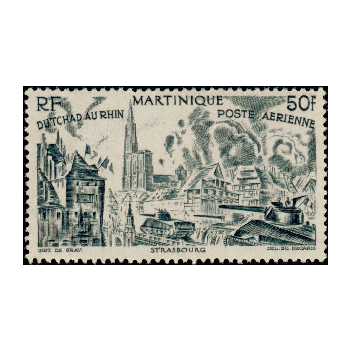 Martinique - Poste Aérienne 12