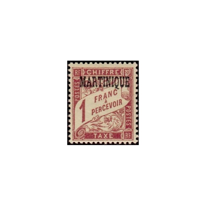 Martinique - Taxe 09