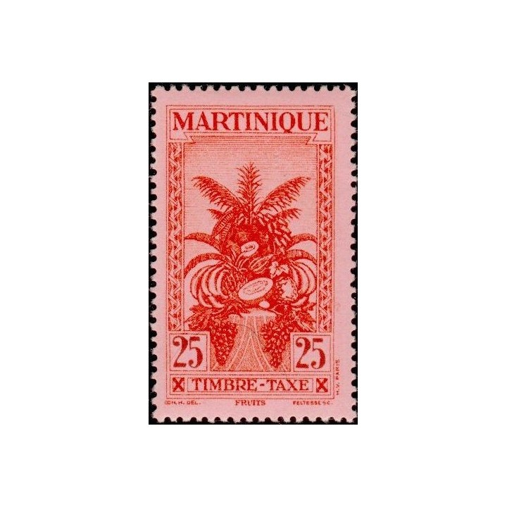 Martinique - Taxe 25