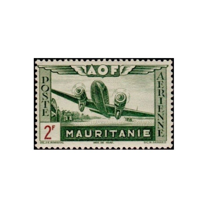 Mauritanie - Poste Aérienne 12