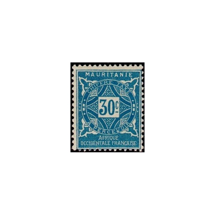Mauritanie - Taxe 21