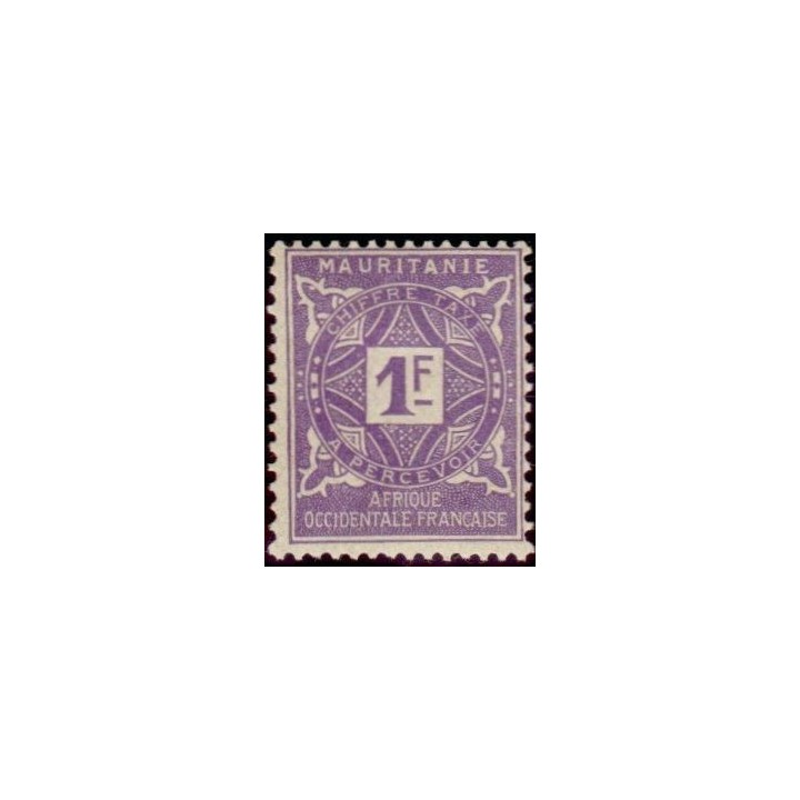 Mauritanie - Taxe 24