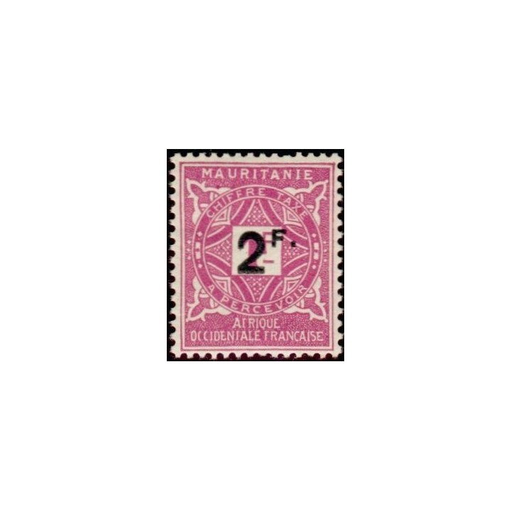 Mauritanie - Taxe 25