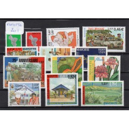 Mayotte - Annee Complete 2001