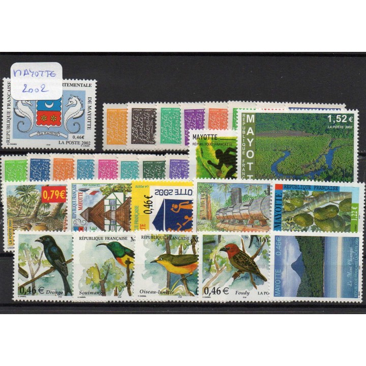 Mayotte - Annee Complete 2002