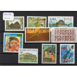 Mayotte - Annee Complete 2003