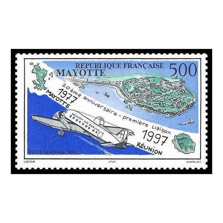 Mayotte - Poste Aérienne 02