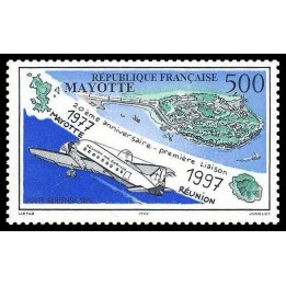 Mayotte - Poste Aérienne 02