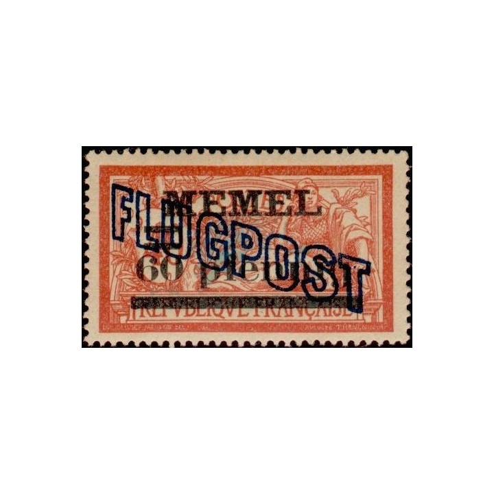 Memel - Poste Aérienne 01