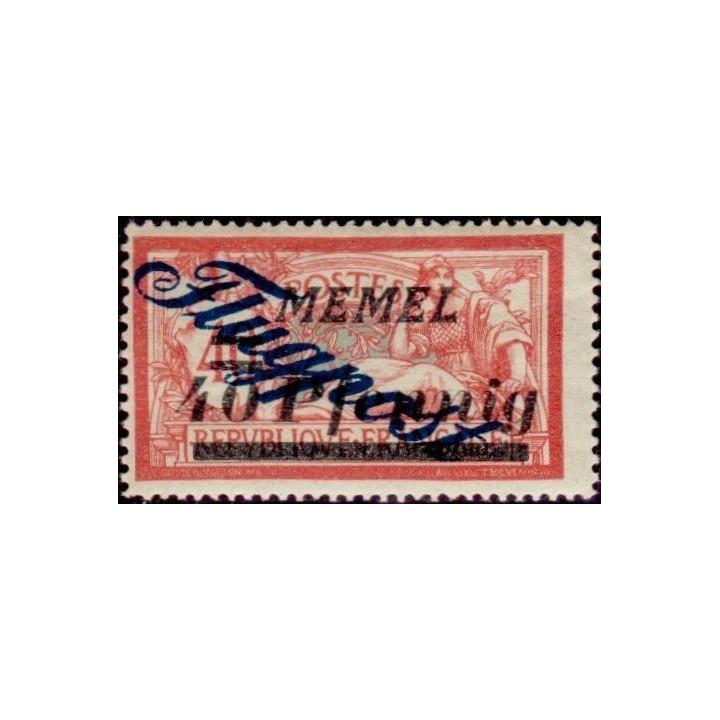 Memel - Poste Aérienne 08