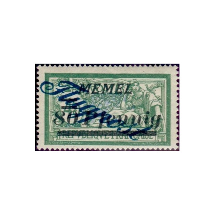 Memel - Poste Aérienne 09