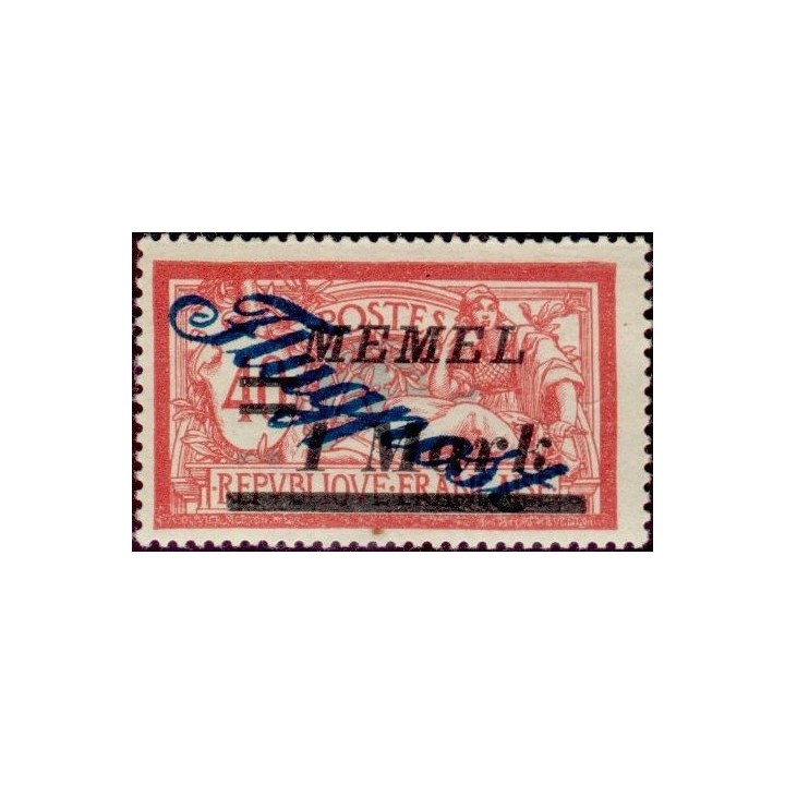 Memel - Poste Aérienne 10