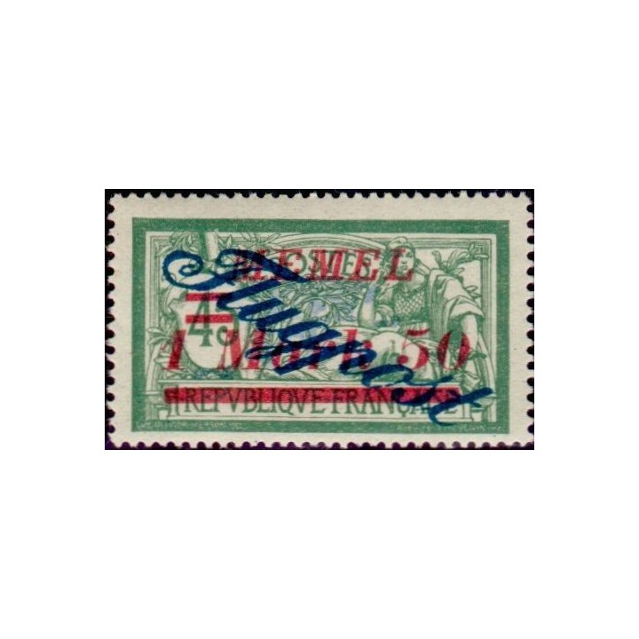 Memel - Poste Aérienne 12
