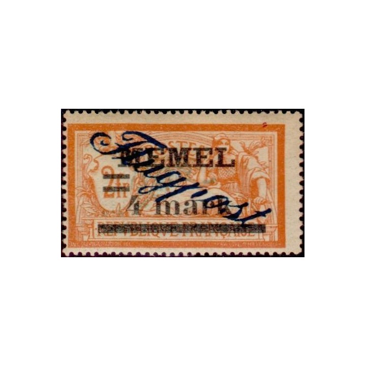 Memel - Poste Aérienne 16