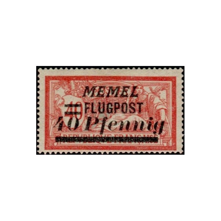 Memel - Poste Aérienne 20