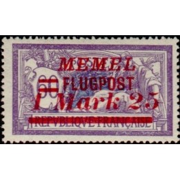 Memel - Poste Aérienne 22