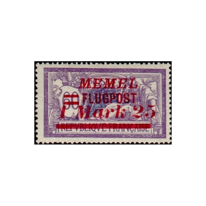 Memel - Poste Aérienne 22
