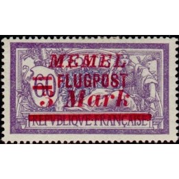 Memel - Poste Aérienne 25