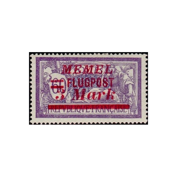 Memel - Poste Aérienne 25